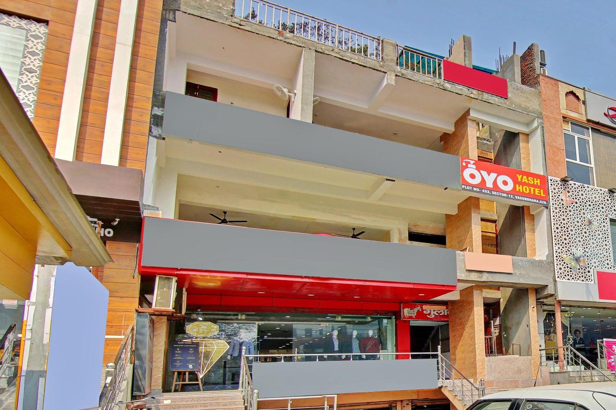 Hotel O Yash Hotel Ghaziabad Ngoại thất bức ảnh